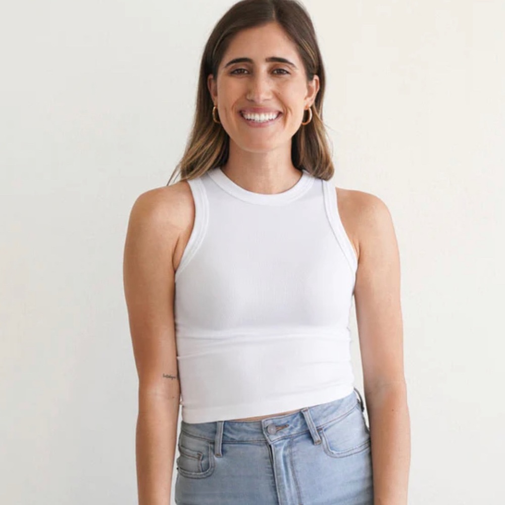 Carly Jean Los Angeles Essential Racer Tank